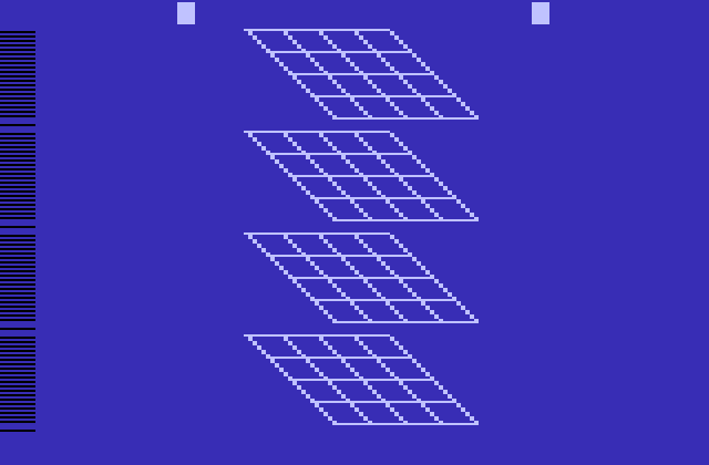 3D Tic-Tac-Toe box art for Atari 2600